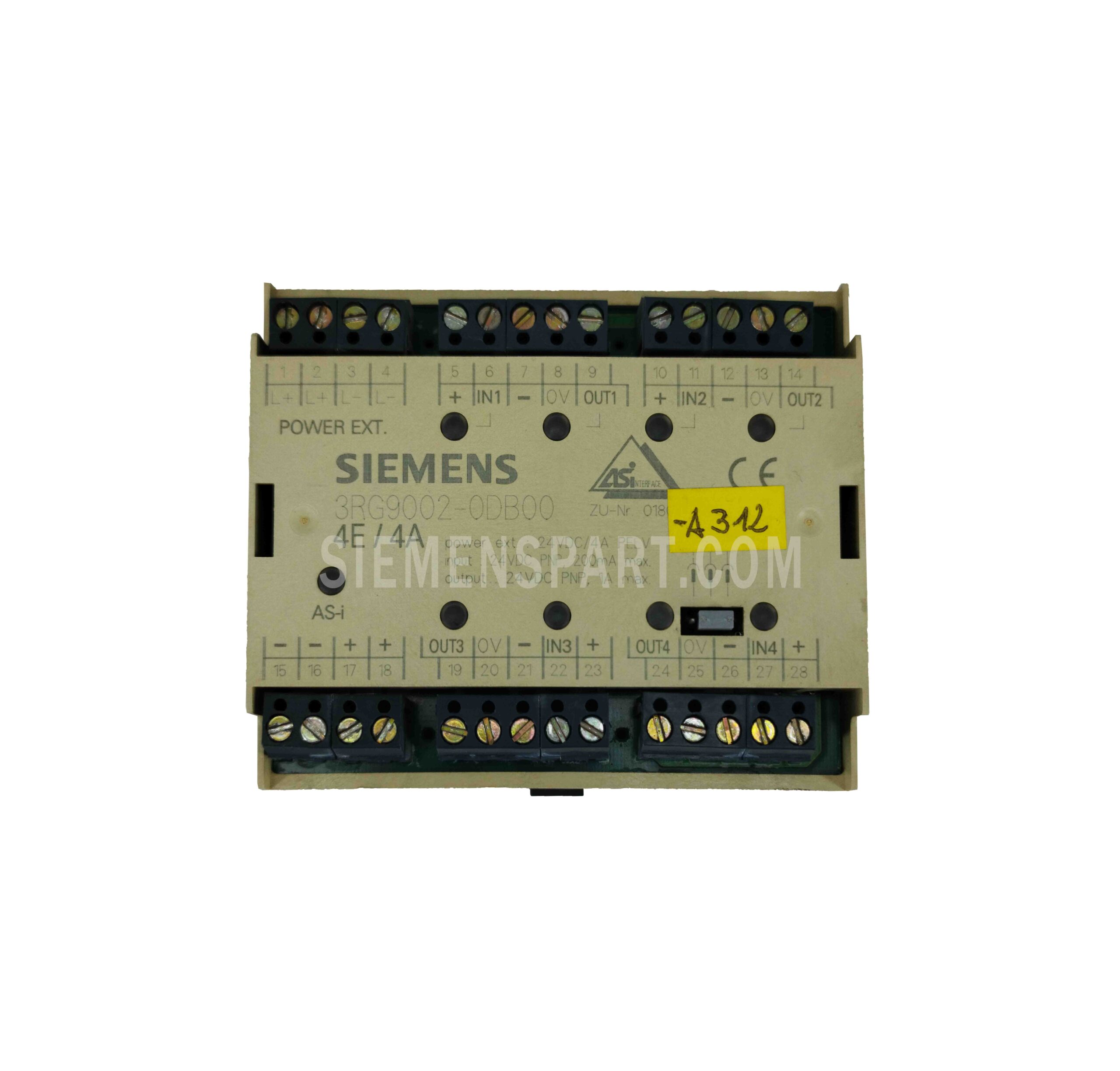 PLC و کنترلر صنعتی زیمنس مدل 3RG9002-0DB00